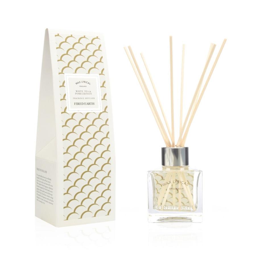 Wax Lyrical Fired Earth White Tea & Pomegranate Reed Diffuser