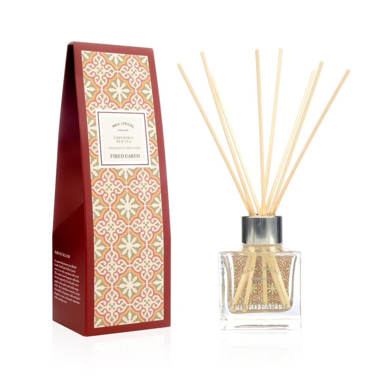 Wax Lyrical Fired Earth Emperors Red Tea Reed Diffuser
