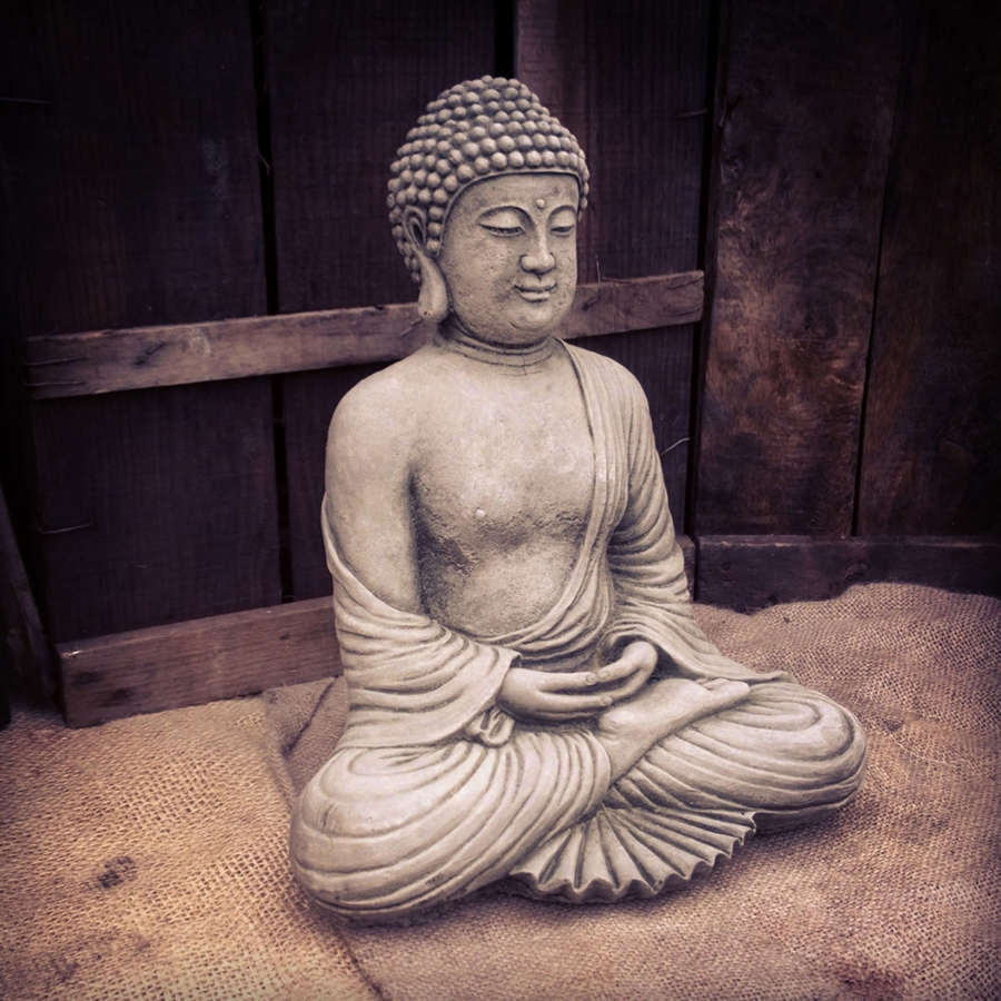 Stoneware Buddha