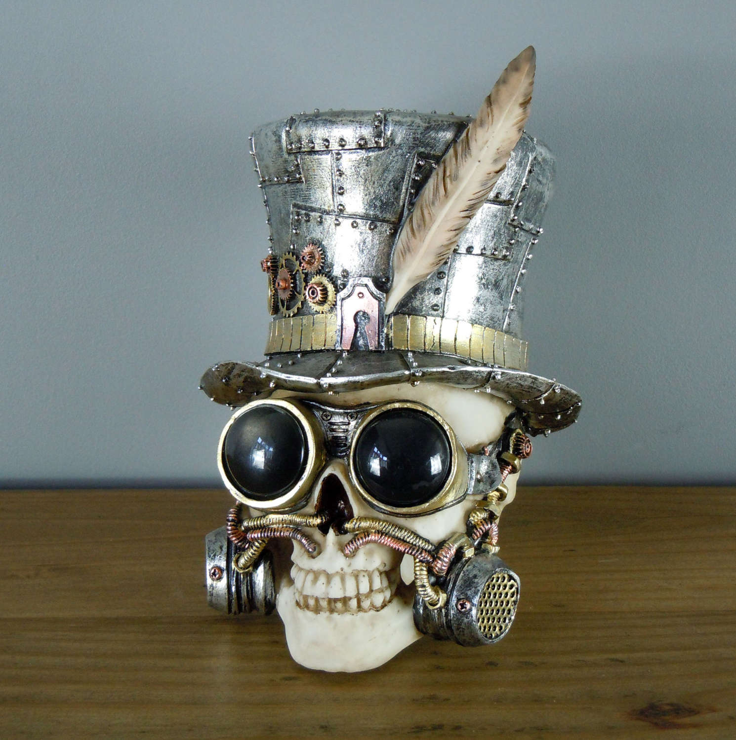 Steampunk skull