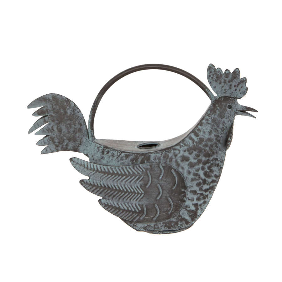 Metal chicken watering can