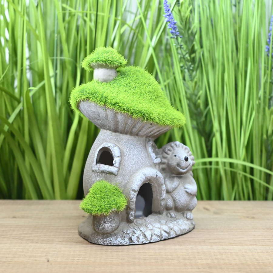 Hedgehog Toadstool House