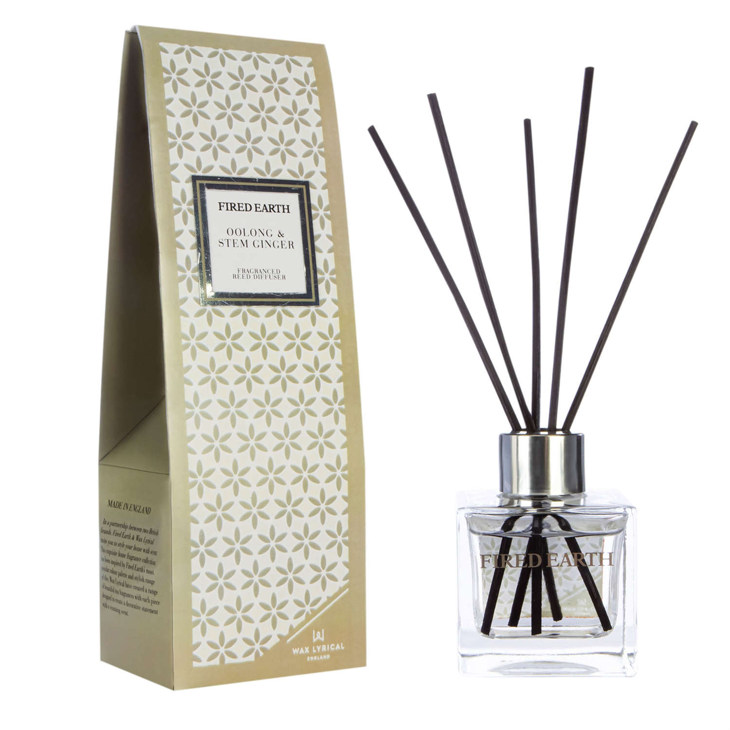 Fired Earth Oolong & Stem Ginger reed diffuser