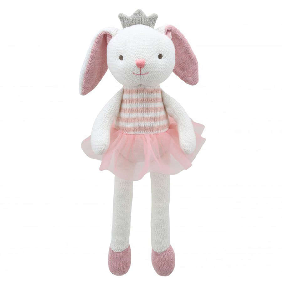 Wilberry knitted pink Bunny