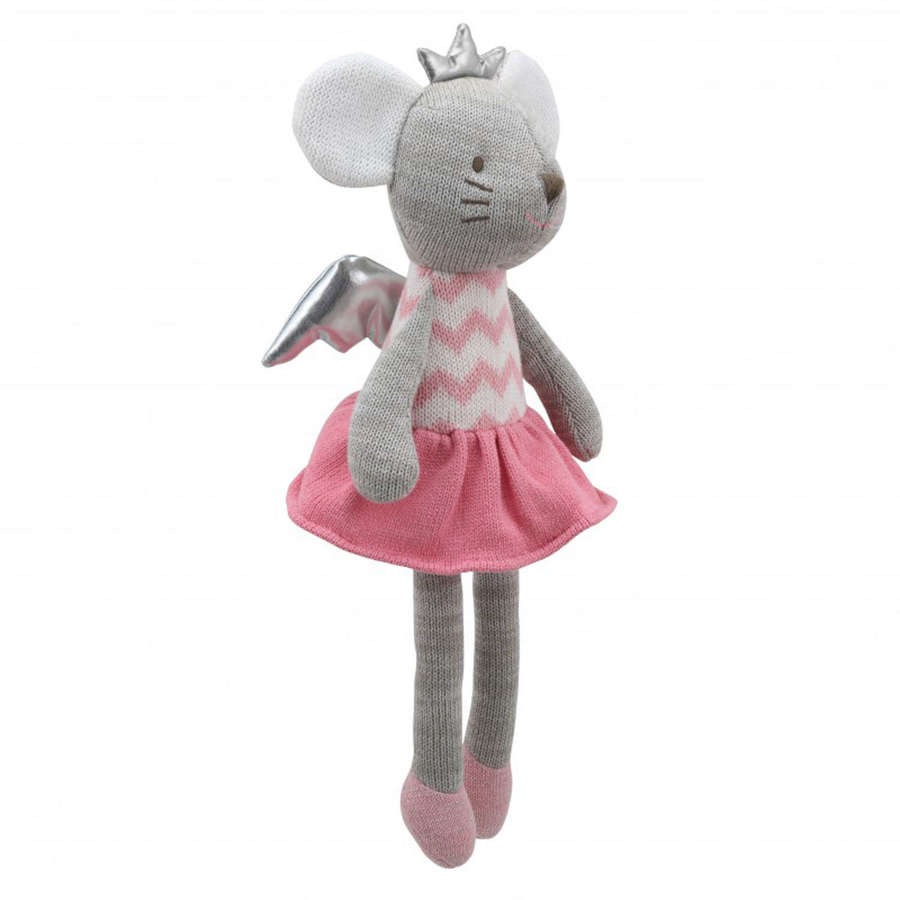 Wilberry knitted Mouse with wings